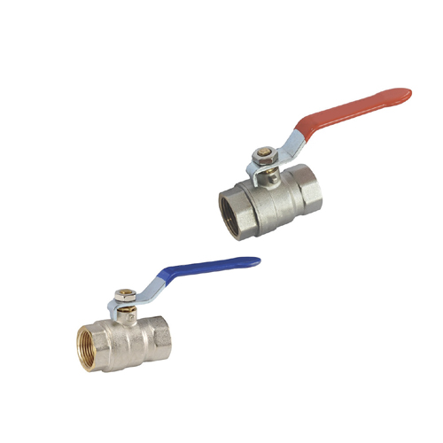 Vanne à bille manette FF 1/2" bleu