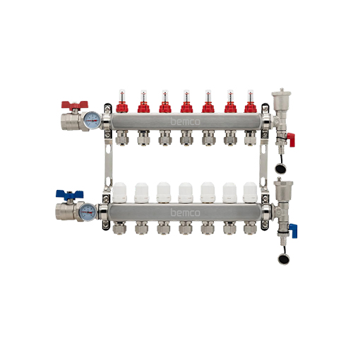 Collecteur inox 2 circuits 3/4 EK